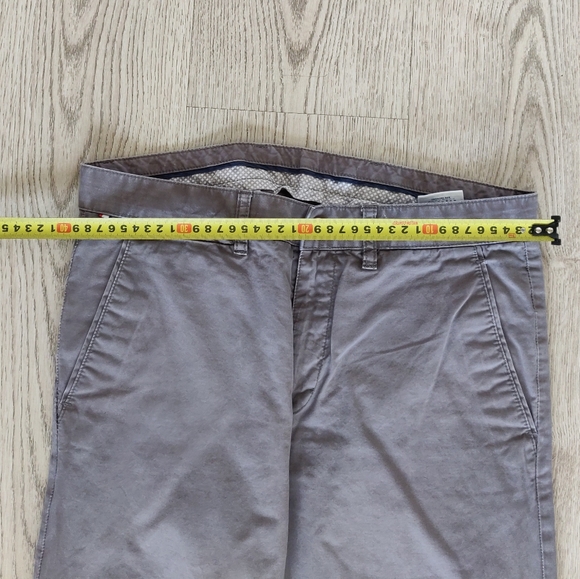 Men Khaki Cotton Slacks - Picture 2 of 5